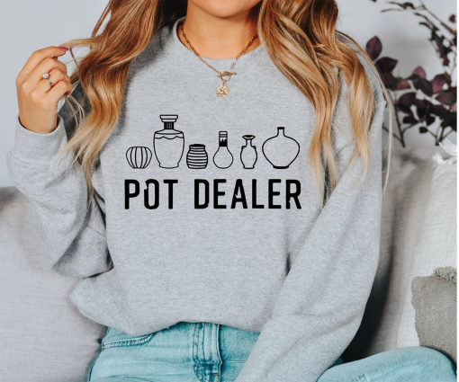 Funny Pottery Sweatshirt, Pottery Sweatshirt, Pottery Gift, Pottery Artist Sweatshirt, Ceramics Sweater, Pottery Lover Gift, Christmas Gift