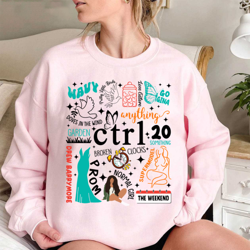 SZA CTRL aesthetic shirt, Why can’t you accept the party is over SZA shirt, Ctrl album inspired shirt