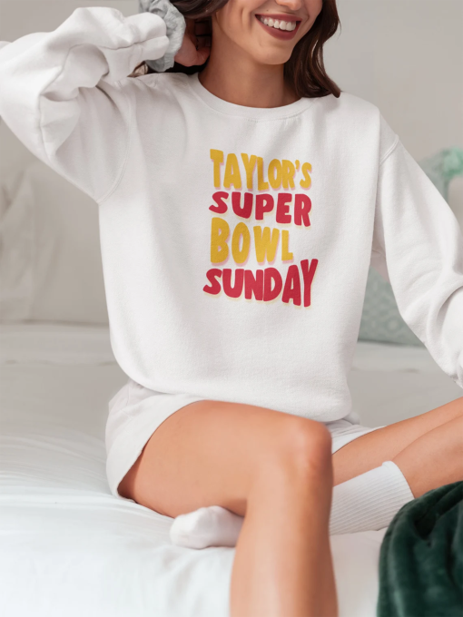 Taylor Super Bowl Sweatshirt Swift Super bowl Chiefs Kelce Superbowl sweater Swiftie Sweatshirt Taylors Boyfriend Taylor Swiftie Merch