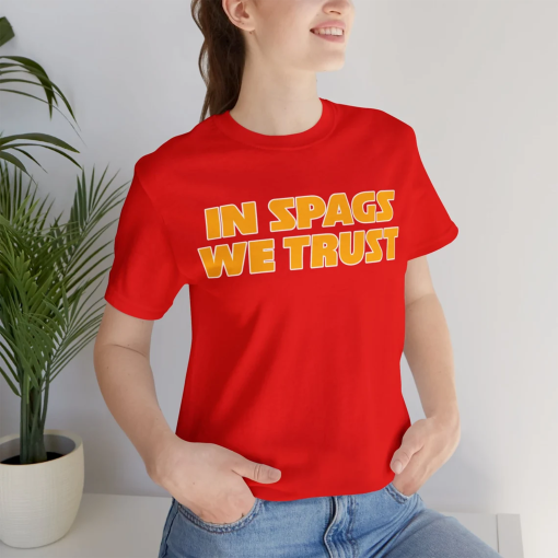 In Spags We Trust Kansas City T-Shirt, Chiefs Shirt, KC T-Shirt, World Champions Tee, Championship Apparel, Chiefs Gift