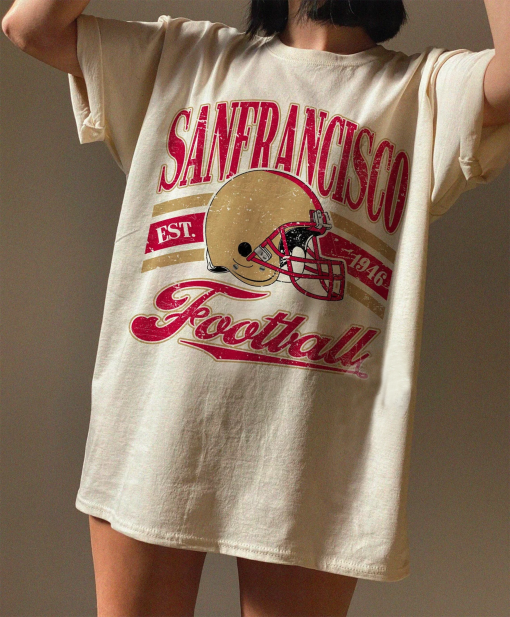 Vintage San Francisco Football Shirt, 49ers Shirt, Niners T-Shirt, The Niners Shirt, San Francisco Sweatshirt, Niners Gifts, Football Fan