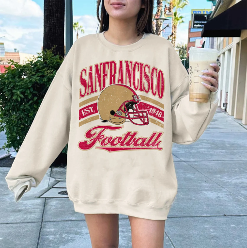 Vintage San Francisco Football Shirt, 49ers Shirt, Niners T-Shirt, The Niners Shirt, San Francisco Sweatshirt, Niners Gifts, Football Fan