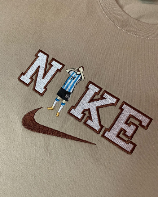 Messi Lionel Goat Argentina Embroidery Sweatshirt