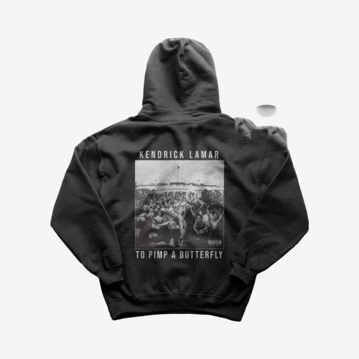 Premium Kendrick Lamar Hoodie – To Pimp A Butterfly Album Hoodie – Kendrick Lamar New Album Hoodie – Unisex Heavy Cotton Hoodie