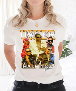 Vintage Bootleg USHER Rap Tee Design, Png…