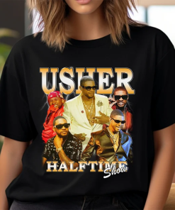 Vintage Bootleg USHER Rap Tee Design, Png…