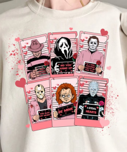 Horror Valentine Png Shirt, Valentine Killer Story…