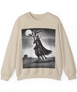 Dark Sinister Sweatshirt, Grim Reaper Rider Sweatshirt,…