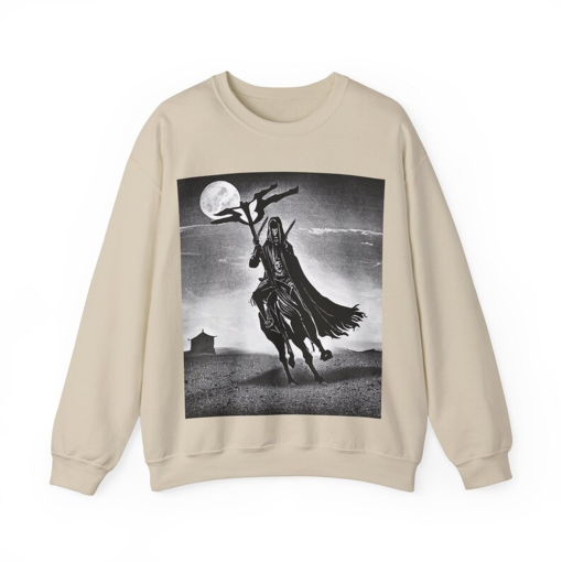 Dark Sinister Sweatshirt, Grim Reaper Rider Sweatshirt, Dark Sinister Sweat shirt