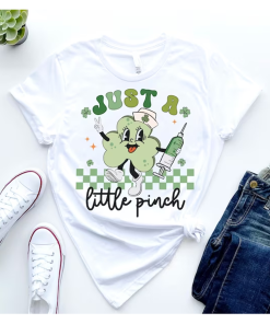 Just A Little Pinch Nurse Shirts, St…