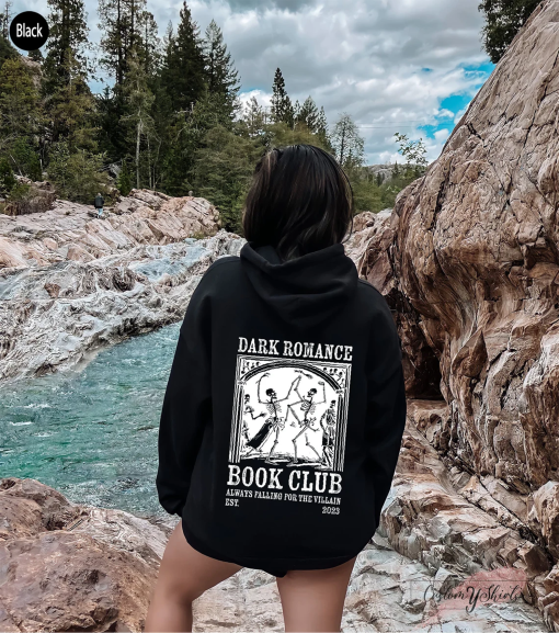 Dark Romance Book Club Hoodie, Trendy Literature Shirt, Romance Book Sweatshirt, Dark Academia Sweatshirt, Funny Gift for Readers,D7123