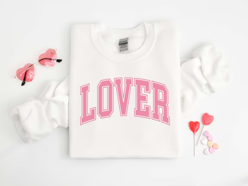 Lover Sweatshirt, Lover Valentines Sweater, Valentines Day Hoodie, Cute Valentine Gift Shirt, Valentine Lover Gifts, Lover Tee, Love Sweater