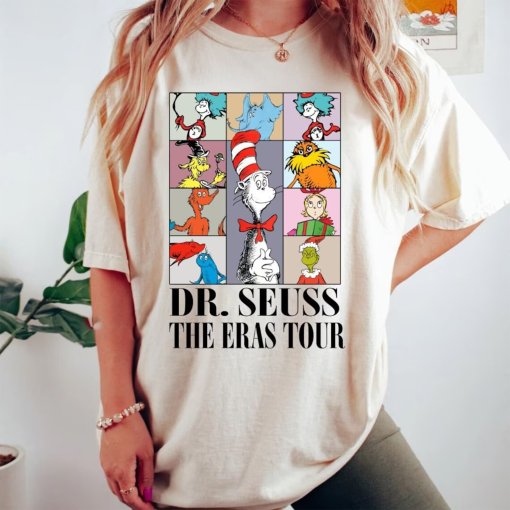 Dr Seuss The Eras Tour Png, In My Dr. Seuss Era Svg, Retro Dr. Seuss Png, Dr.Suess Day Svg, Vintage Dr Seuss Shirt Design,The Cat In The Hat