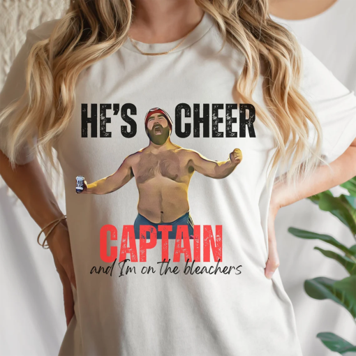 Jason Kelce No Shirt | Jason Shirtless | He’s Cheer Captain | Kelce Swift Shirt | Comfort Colors