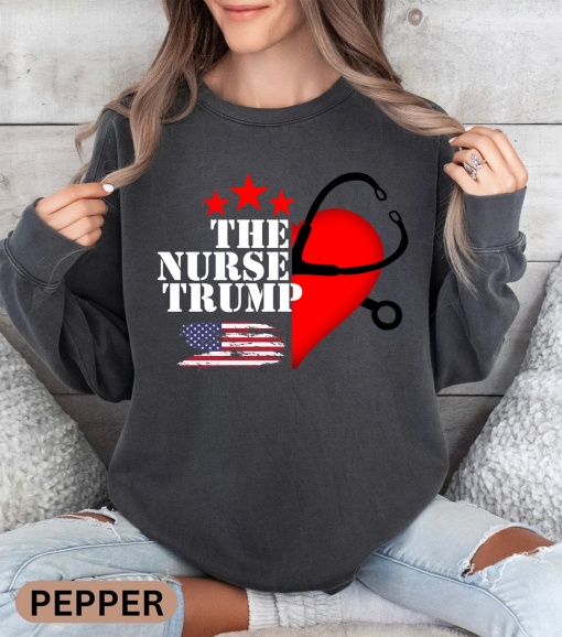 The Nurse Face Sweater, Nurse Trump Sweater, Nurse Election Shirt, Phlebotomist Voting Shirt, Democrat Politics Shirt, Nurse’s Vote Shirt,