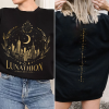 Lehabah Sweatshirt, My Friends Are With Me Shirt, Crescent City Light It Up Tee, Gift For Book Lover, Crescent City Shirt, SJM Merch