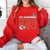 AFC Champions Kansas City Chiefs Graphic Unisex T shirt