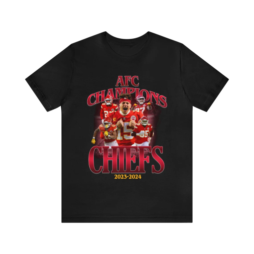 AFC Champions Kansas City Chiefs Graphic Unisex T shirt