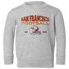 San Francisco Football Sweatshirt/ SF Football Crewneck Retro Nine Shirt Gift for 49 Football/ San Francisco Football Shirt/ SF 49 Sweathirt