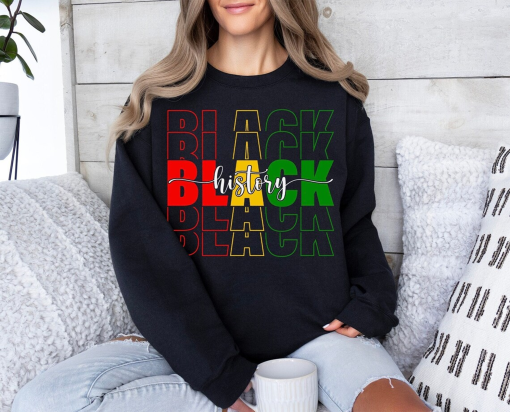 Black History Sweatshirt, Black History Month Hoodie, African American Sweatshirt, Black Lives Matter Sweater, Black History Month Gift