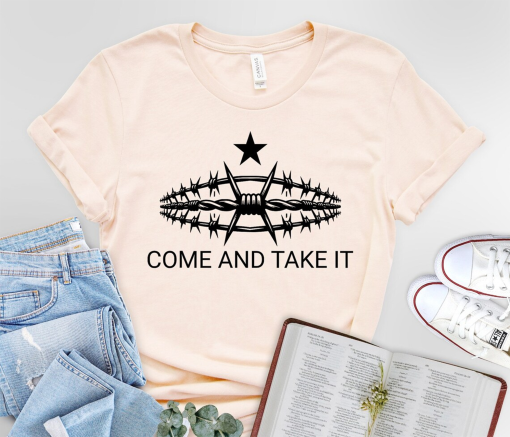 Razor Wire Come and Take It Unisex t-shirt