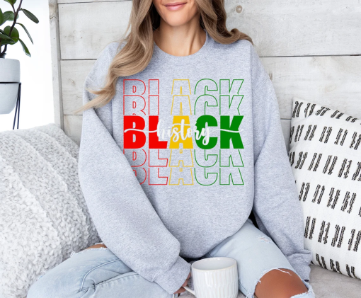 Black History Sweatshirt, Black History Month Hoodie, African American Sweatshirt, Black Lives Matter Sweater, Black History Month Gift