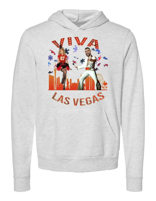 Kansas City Football Travis and Taylor Las Vegas SB Bound Sweatshirt