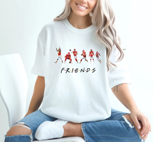 Kansas City Football Shirt, Kansas City Friends funny Sweatshirt, Mahomes, Kelce, Jones, Sneed, Pacheco, Humphrey Hoodie for fans