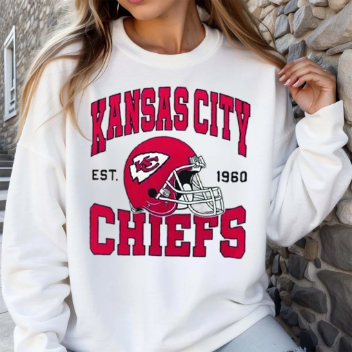 Vintage Kansas City Football PNG, Kansas Football Vintage Crewneck Png, Retro 90s KC Unisex Png, Vintage FootballThe Kelce Chiefs Walking Road Football Sweatshirts (Copy)