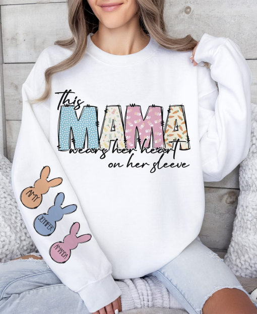 Easter Day Png, Mama Easter sublimation, Easter sublimation png, Retro Easter png, Sleeve Design, Mama sublimation png, Digital Download