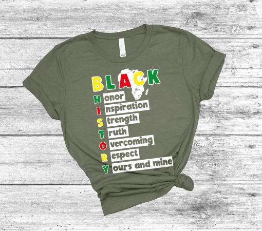 Black History Shirts, Human Rights T-Shirts, Black Pride TShirts, Black History Month Shirts, Black Woman T-Shirts, Gifts for Friends