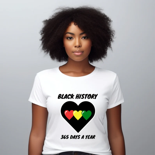 365 Days A Year Black History Month TShirt