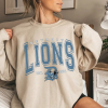 Detroit Football Sweatshirt/ Lions Football Crewneck/ Detroit Football Shirt/ Detroit Sports Sweatshirt/ Detroit Football Shirt