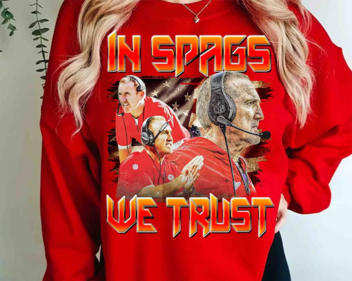 Vintage In Spags We Trust Steve Spagnuolo Shirt, Kansas City Champions 2023 Shirt