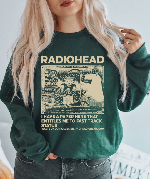 Radiohead I Have A Paper Shirt