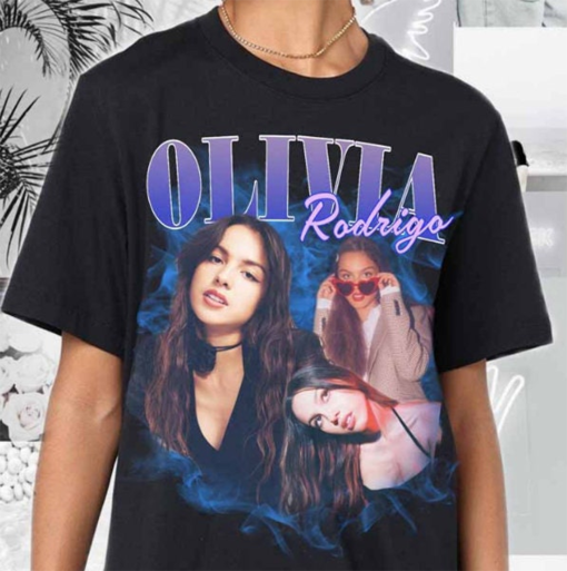 T-Shirt Olivia Rodrigo GUTS Tour 2024 Music Artist Graphic Tee