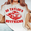 Go Taylor’s Boyfriend Glitter PNG, Travis and Taylor, Funny Football Party Shirt Design, Gameday Shirt Design, Kelce Era Png, Go Sports