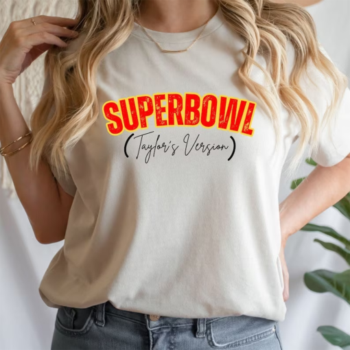 Superbowl Taylor’s Version | Funny Football Super Bowl Shirt | Swift Kelce Shirt