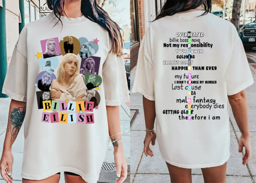 Happier Than Ever Album Billie Eilish Shirt