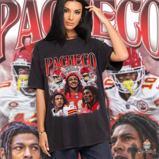 Vintage 90s Graphic Style Isiah Pacheco T-Shirt, Isiah Pacheco shirt, Vintage Sport Tee, Retro American Football Bootleg Gift