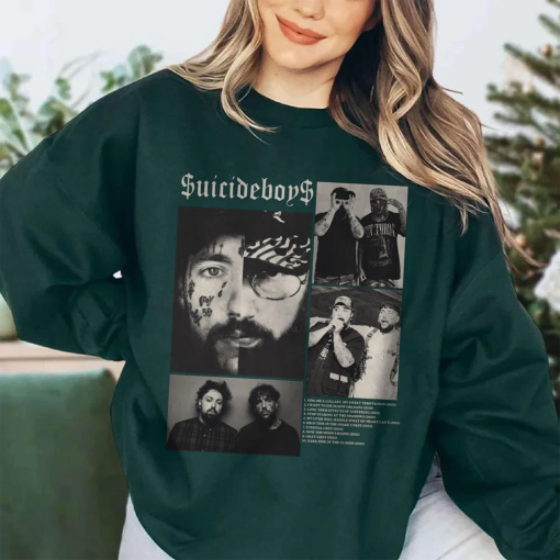 Suicideboys Comfort Colors Shirt, I Want To Die In New Orleans, Ruby Da Cherry Pullover, Scrim Sweatshirt, Grey Day Tour, Suicide Boys Merch