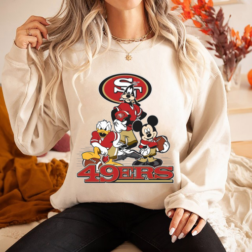 Mickey San Francisco 49ers shirt