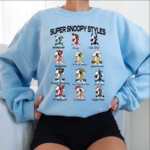 Super Bowl Snoopy Harry Styles Shirt