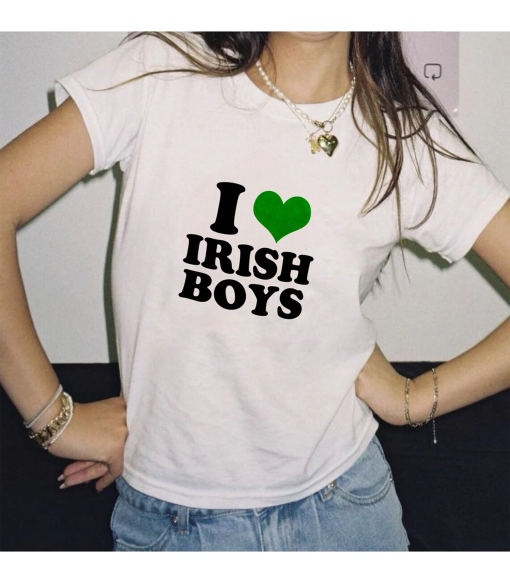 I Love Irish Boys Baby Tee