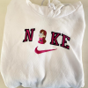 Custom Embroidered Varsity Crewneck – Embroidery Crewneck- Custom Embroidery – Personalized Sweatshirt – Embroidered Sweatshirt, mom gift