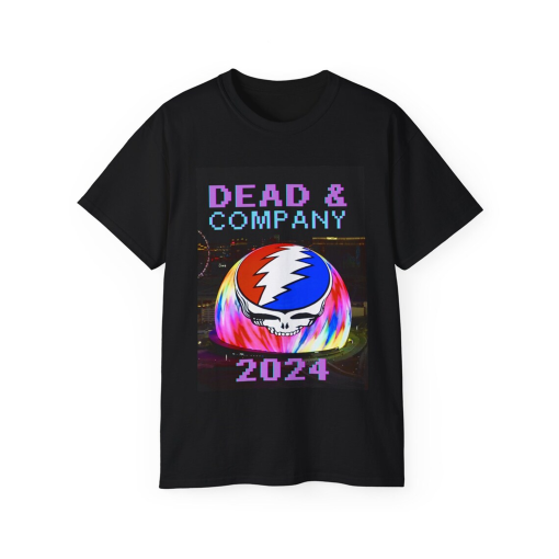 Grateful Dead Las Vegas Concert Tee. Jerry Garcia T-Shirt. Shakedown Street. Unisex Ultra Cotton Tee