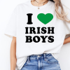 I Love Irish Boys T-Shirt, Y2K Top, 90s Tee