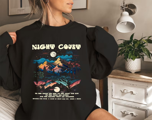 Velaris Sweatshirt, The Night Court Sweatshirt, Night Court Symbol Sweatshirt, A Court Of Thorns And Roses Court, Acotar Sweatshirt