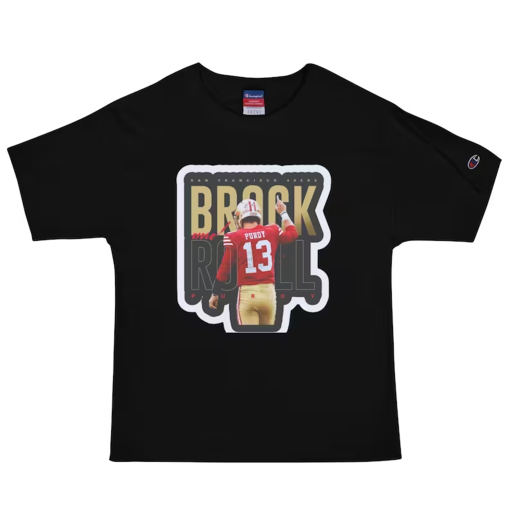 Retro Brock Purdy Tshirt – Vintage Oversized Sport Tee with Graphic Style Design, Perfect Gift for Purdy Fans