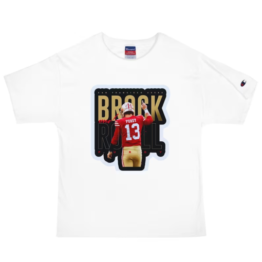 Retro Brock Purdy Tshirt – Vintage Oversized Sport Tee with Graphic Style Design, Perfect Gift for Purdy Fans